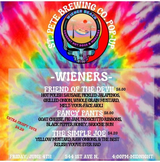💫FIRST FRIDAY 💫 The awesome folks from @wienerbeach will be at the brewery this