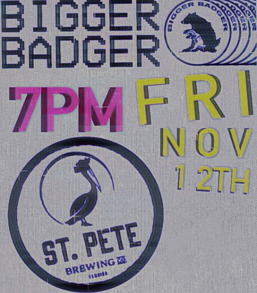 Free live music this Friday! @biggerbadger is bringing the soundtrack.