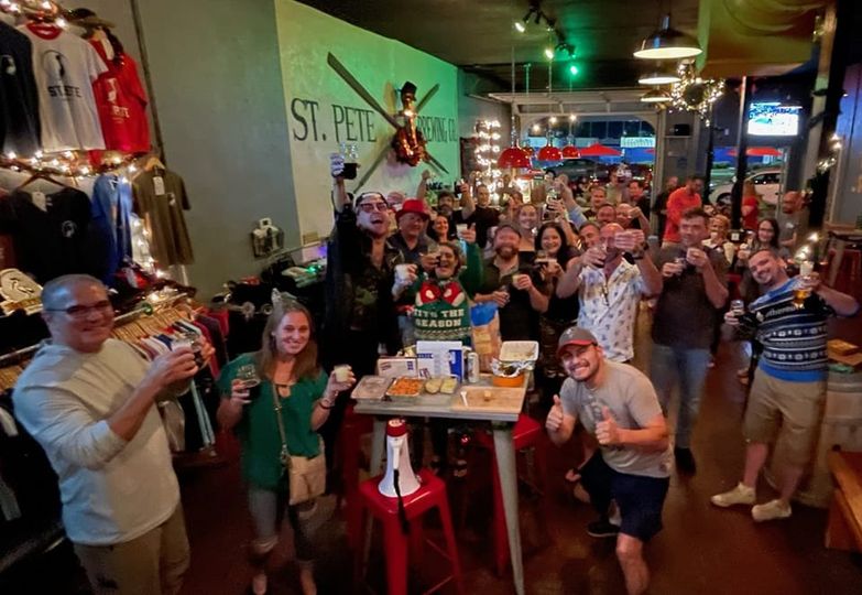 It felt amazing to have our brewery family together again to celebrate the Holid