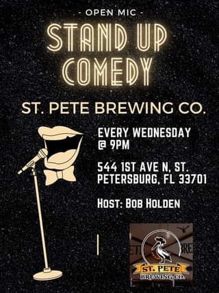 TONIGHT!! We introduce our Open Mic to Wednesday Night! Host @bobholden123 is br