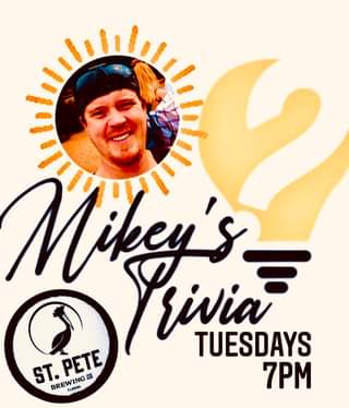 Mikey’s Trivia is tonight! Prove you’re the smartest and win some prizes!! Start