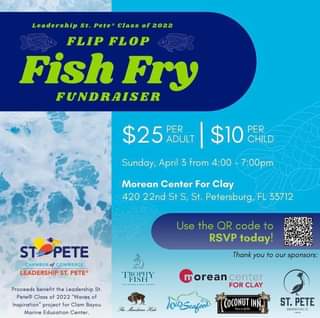 Proud to be a sponser for @leadershipstpete Flip Flop Fish Fry Fundraiser @morea