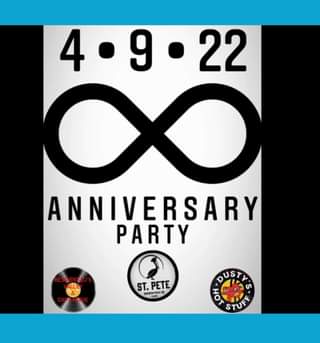 This Saturday we celebrate! As one of the original breweries of St Pete, we are