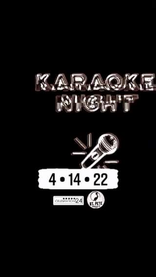 🎤 Help us kick off our weekly karaoke Thursdays with a 💥  @celebrations24 is pro