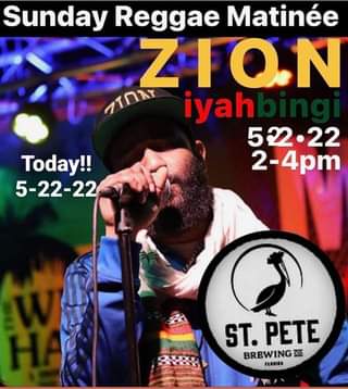Join us today from 2-4pm for a Sunday Reggae Matinee .  It’s a great day for a b