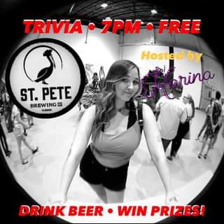 Our very own @karinakitten is hosting trivia tonight. Prove to your friends that