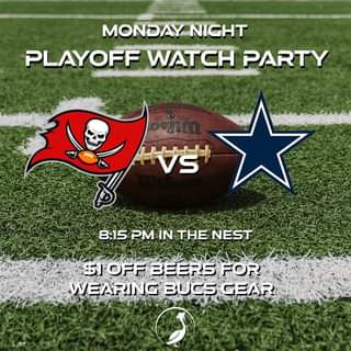 Come cheer on the Tampa Bay Buccaneers as they face off against the Dallas Cowbo