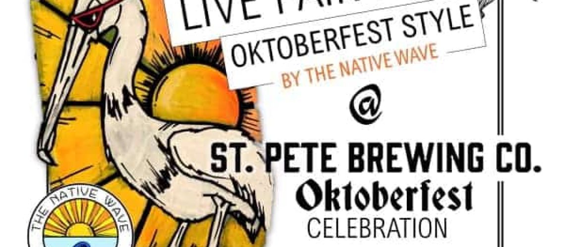 The Native Wave is going to be providing a live painting experience of Oktoberfe
