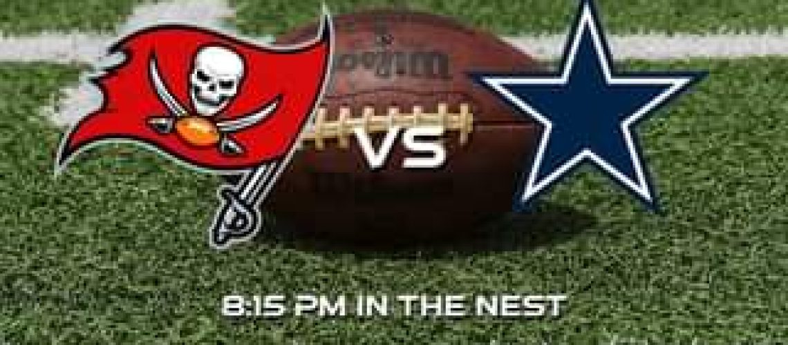 Come cheer on the Tampa Bay Buccaneers as they face off against the Dallas Cowbo